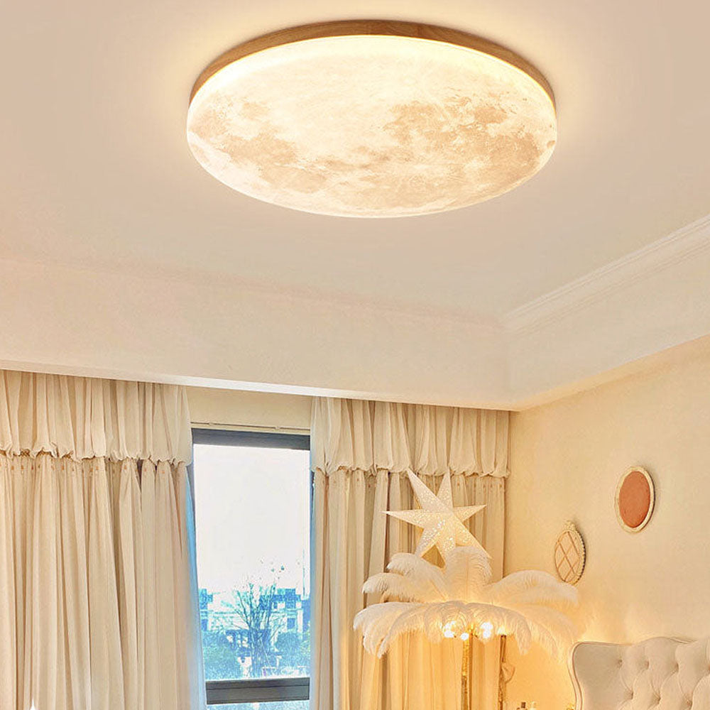 LunarGlow Plafonnier – Éclairage apaisant de lune pour tout intérieur