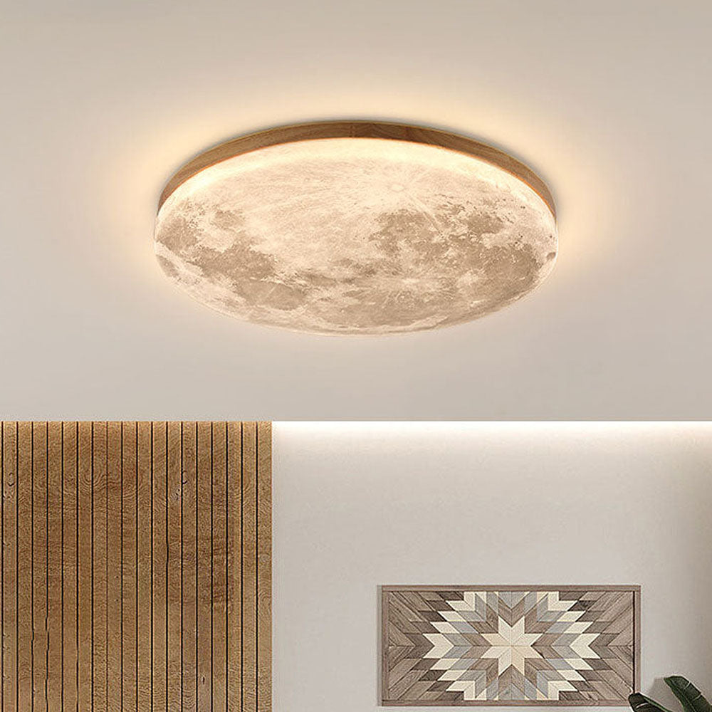 LunarGlow Plafonnier – Éclairage apaisant de lune pour tout intérieur
