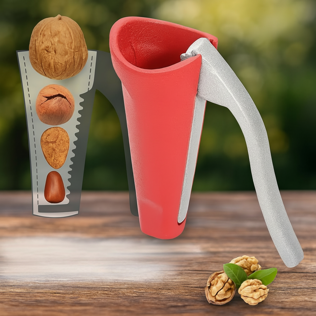 NUSSMASTER - Casse-noix Ergonomique à Levier Casse-noix à Une Main Sans Effort