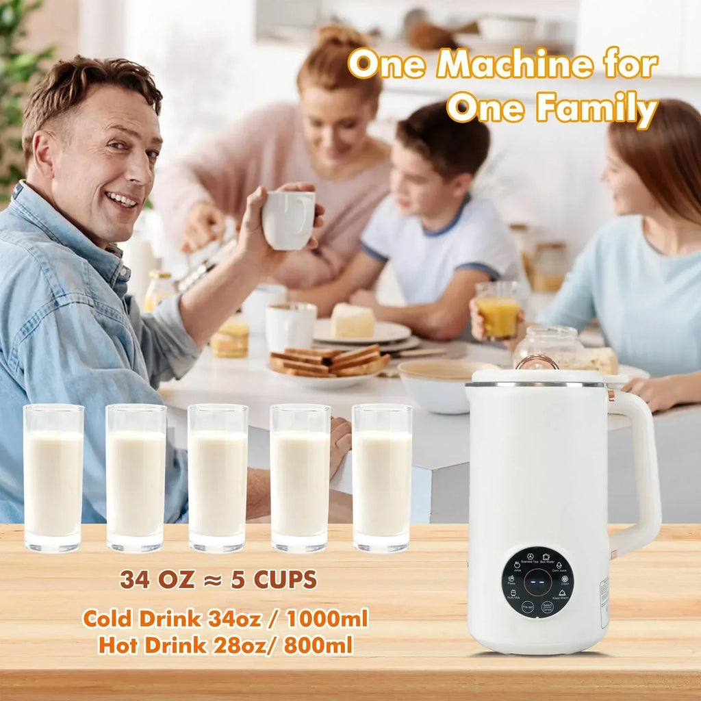 Nussmilchmaker 8-en-1 | Multifonctionnel | Automatique | NutriPress