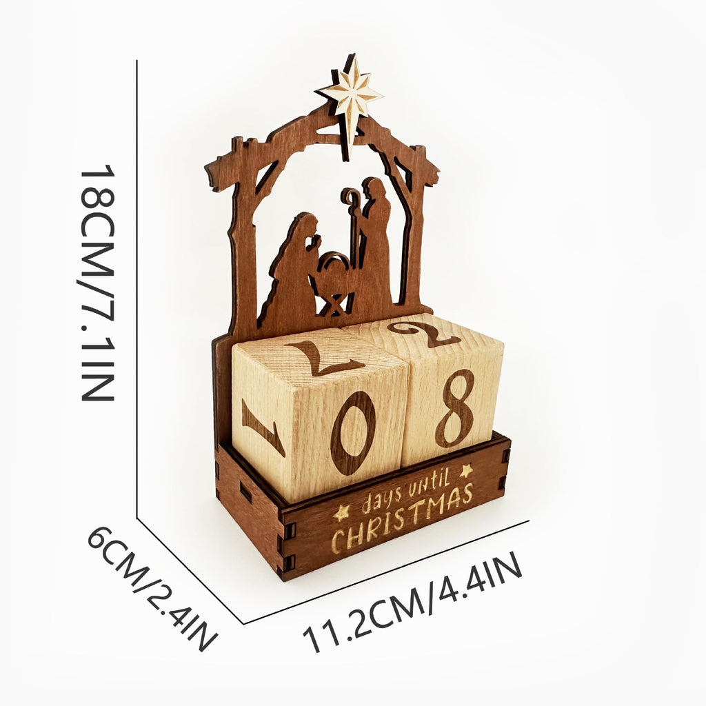Calendrier de l'Avent en Bois Créatif à Faire Soi-Même