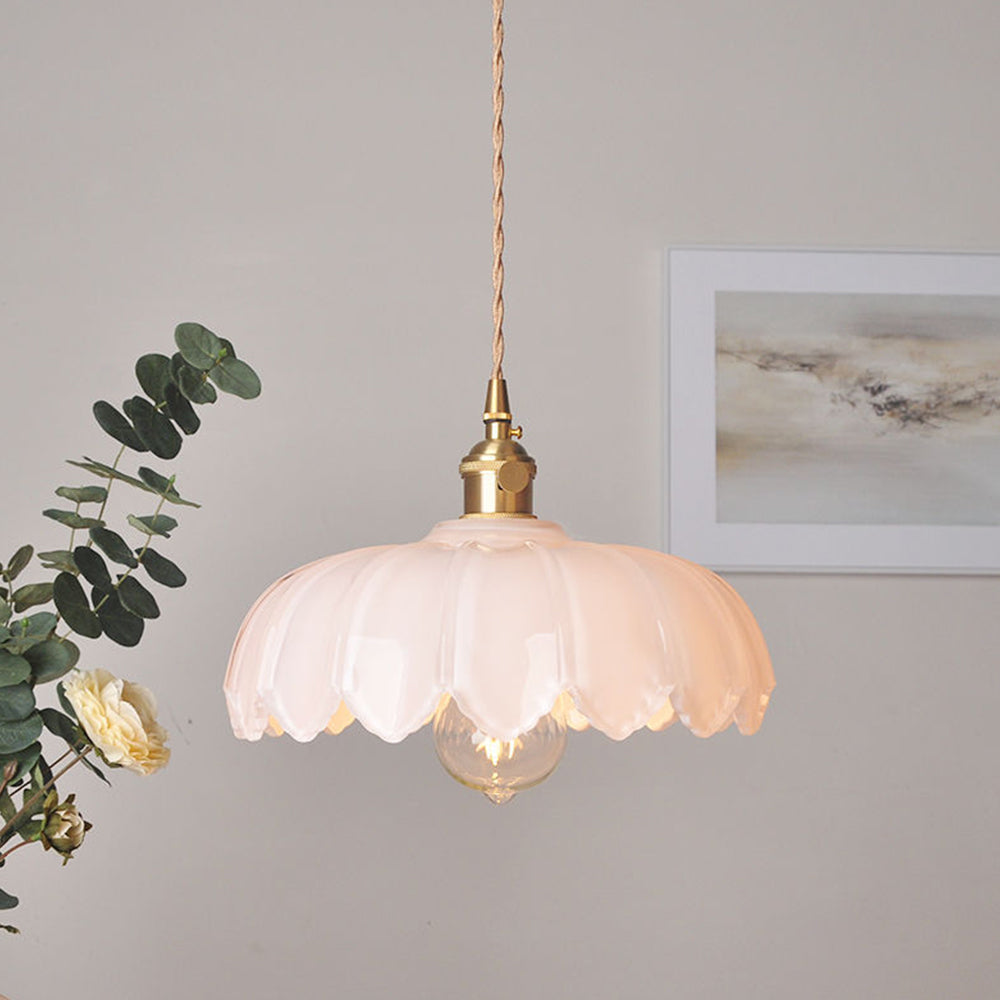 Lumière en verre qui émerveille par ses détails !