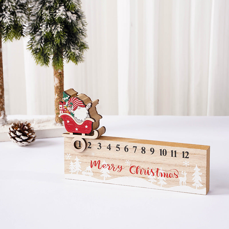Décoration de Compte à Rebours du Calendrier de l'Avent