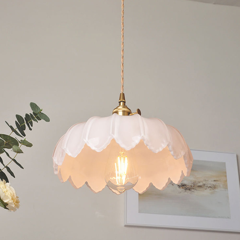 Lumière en verre qui émerveille par ses détails !
