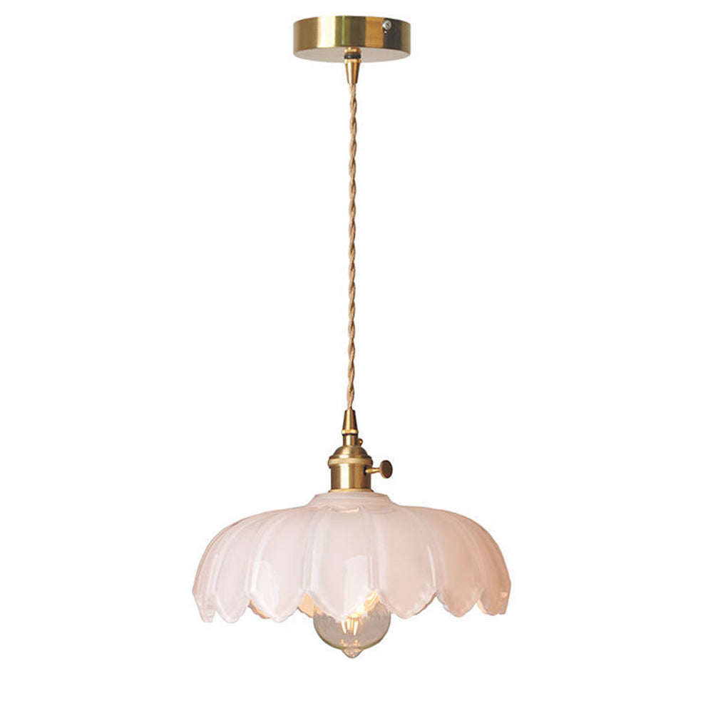 Lumière en verre qui émerveille par ses détails !