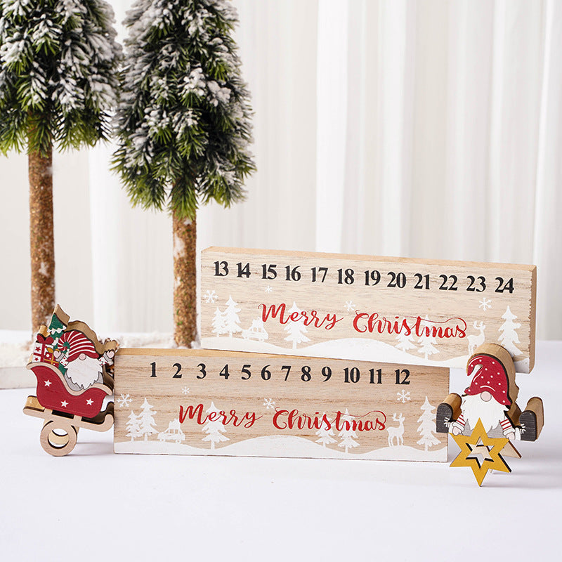 Décoration de Compte à Rebours du Calendrier de l'Avent