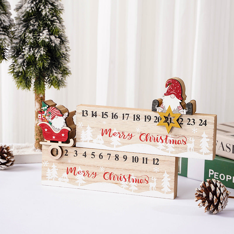 Décoration de Compte à Rebours du Calendrier de l'Avent