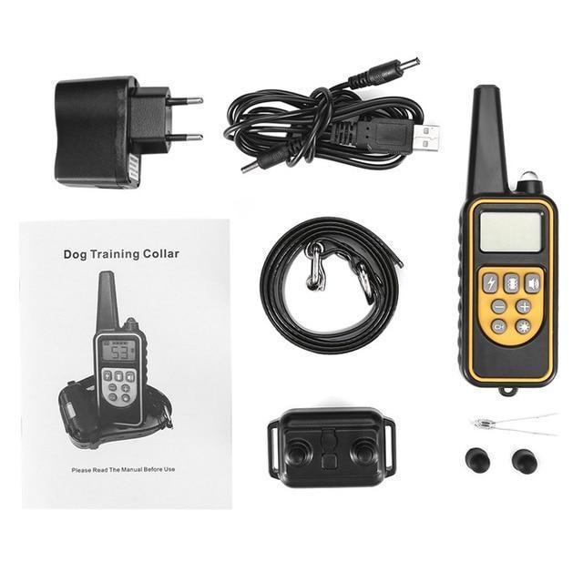 PROCANIS – Collier de dressage pour chien étanche avec télécommande et 3 modes