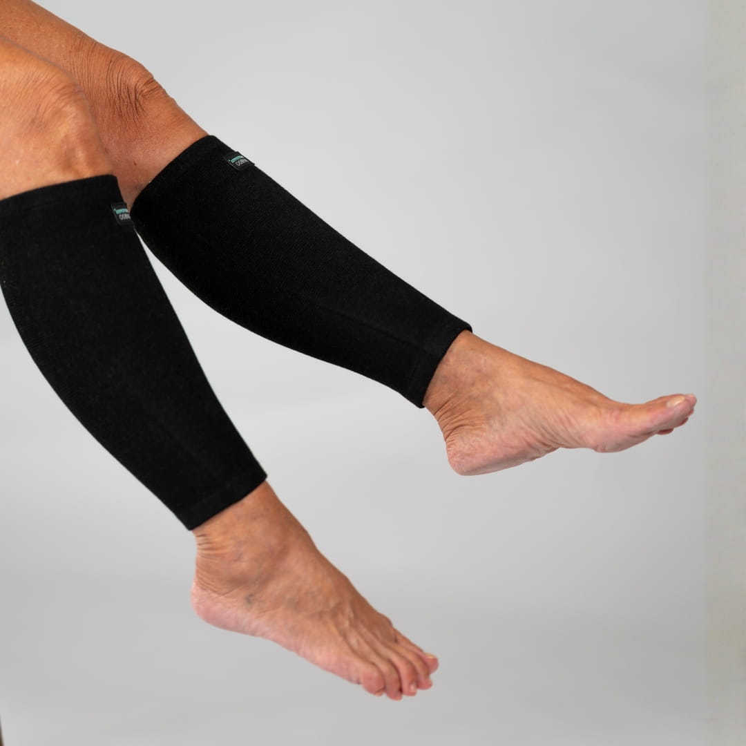 Chaussette de mollet anti-fatigue premium en bambou