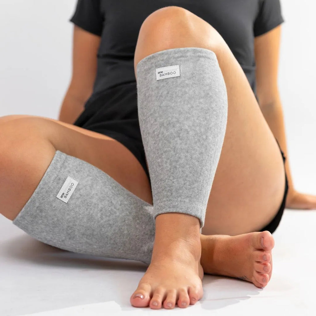 Chaussette de mollet anti-fatigue premium en bambou