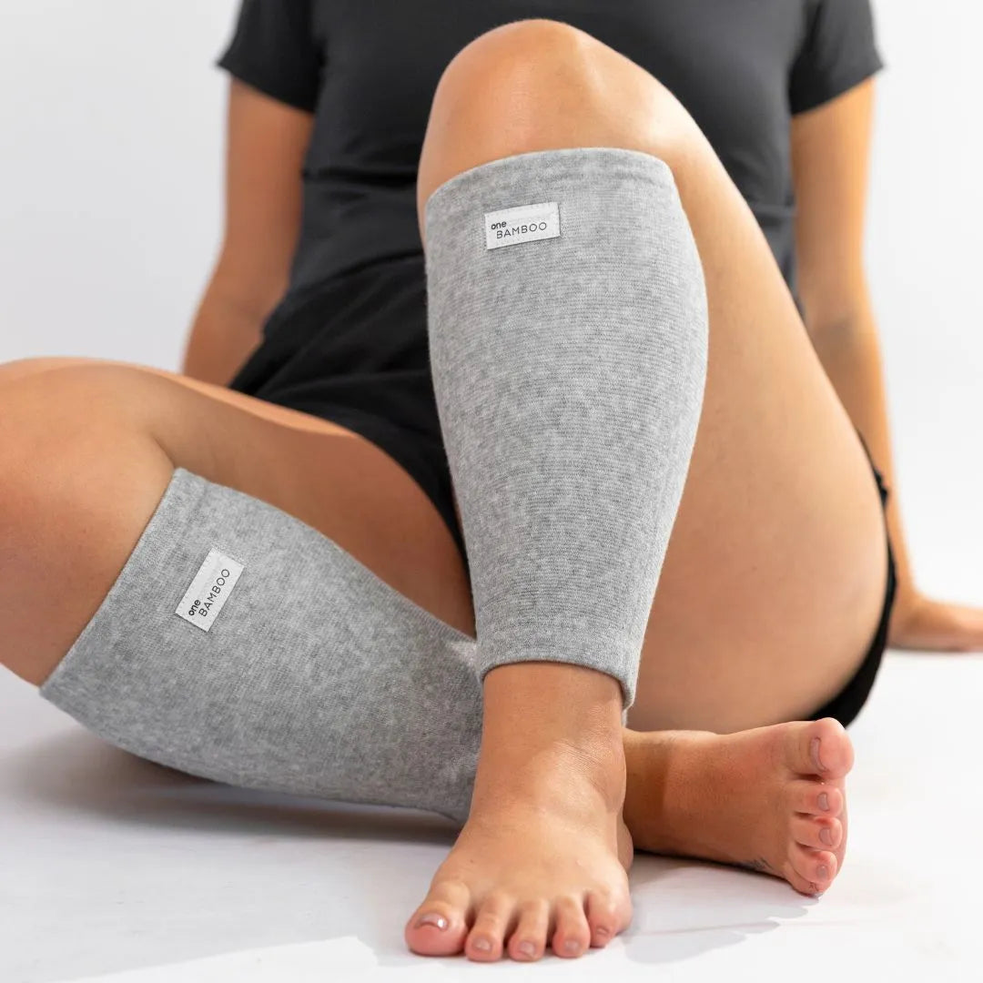 Chaussette de mollet anti-fatigue premium en bambou
