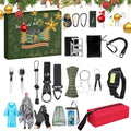 GEARCRAFT 2026 – Calendrier de l'avent de survie de 24 jours avec des outils de plein air essentiels