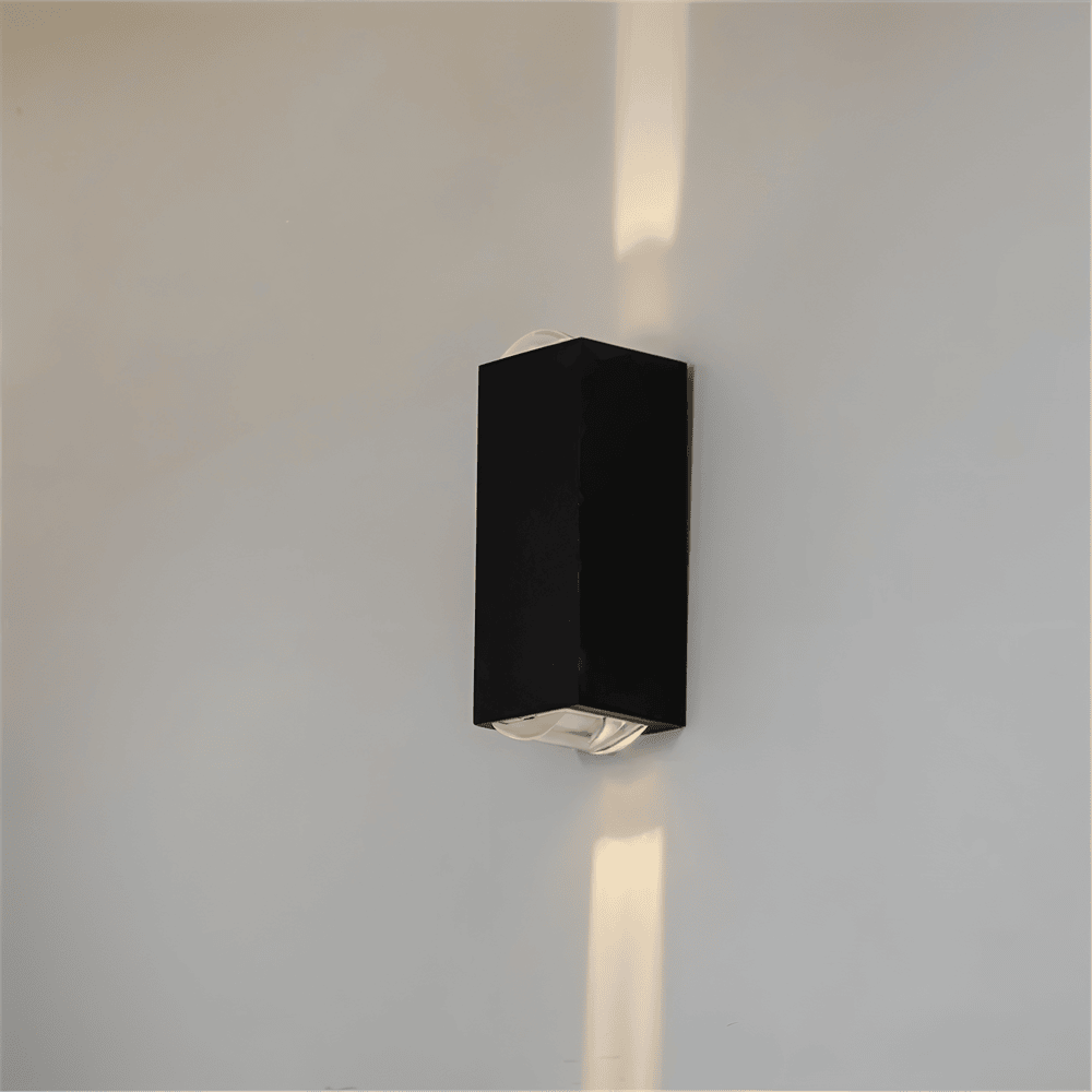 Applique murale LED étanche en aluminium – moderne pour l'intérieur et l'extérieur