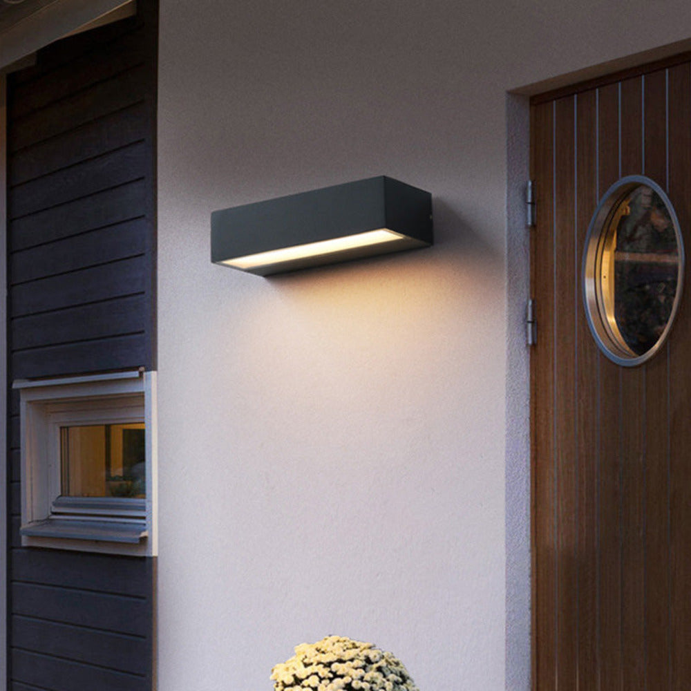 Applique murale LED étanche en aluminium pour extérieur