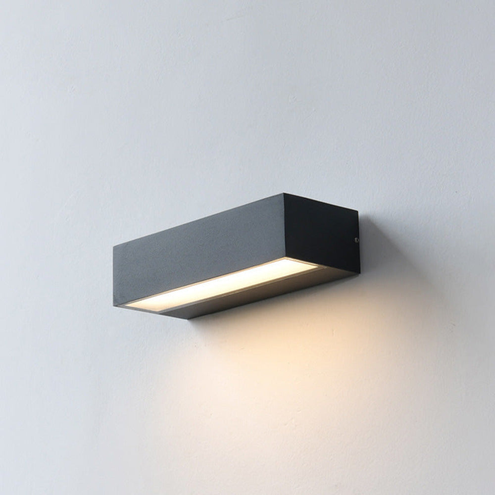Applique murale LED étanche en aluminium pour extérieur