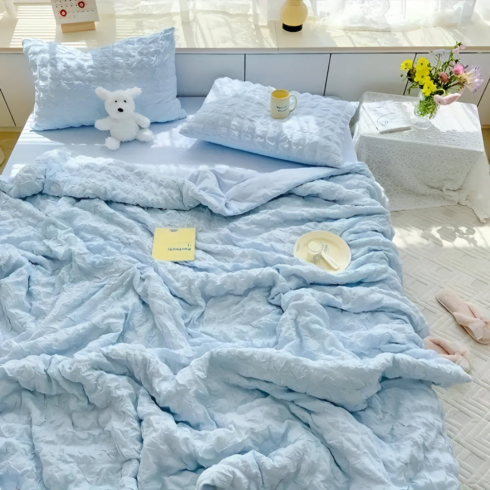 Plaid d'été – plaid respirant et doux pour des nuits chaudes
