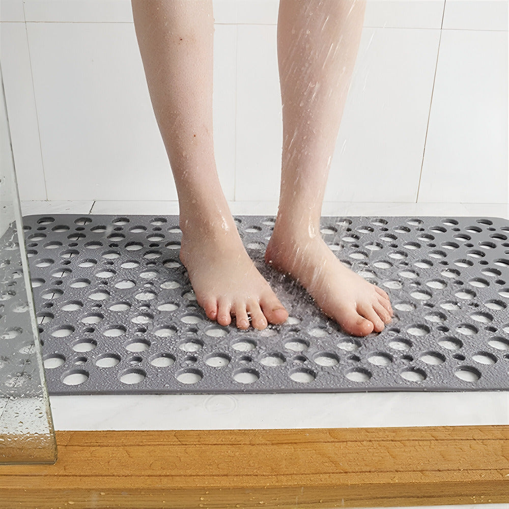 Tapis de Douche Antibactérien et Antidérapant pour une Douche en Toute Sécurité – Hygiène et Confort dans Votre Salle de Bain