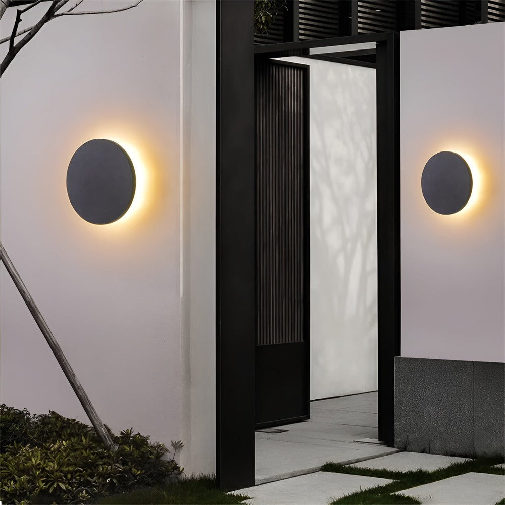 AquaLume Applique Murale – Élégante Lampe LED Étanche en Aluminium pour Extérieur