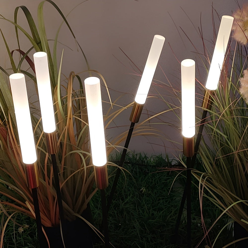 Lampe solaire d'extérieur moderne pour jardin et allée