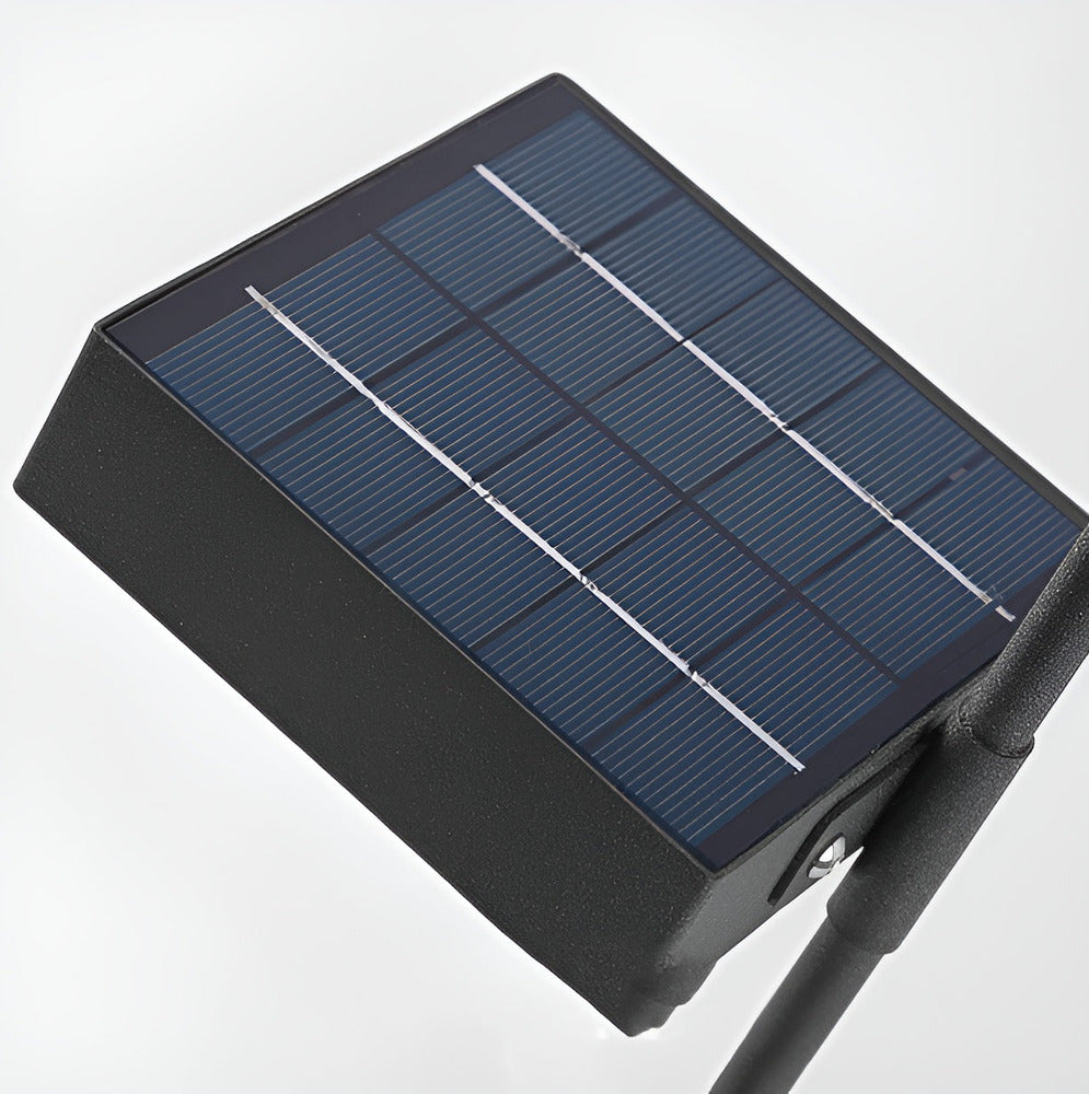 Lampe solaire d'extérieur moderne pour jardin et allée