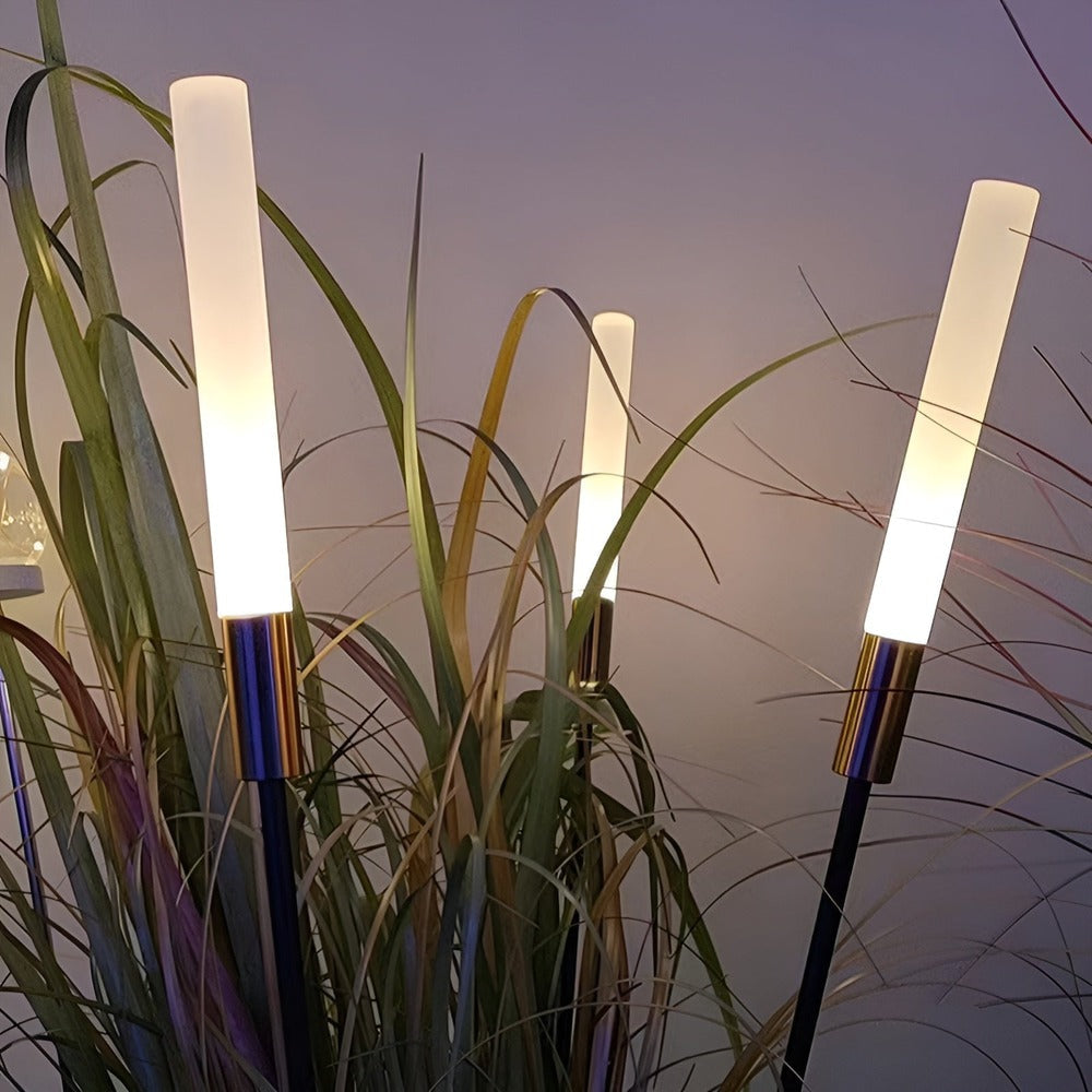 Lampe solaire d'extérieur moderne pour jardin et allée