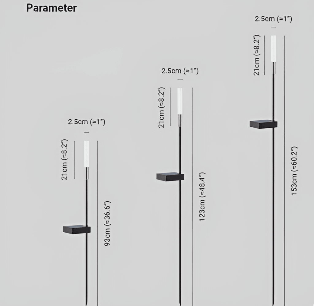 Lampe solaire d'extérieur moderne pour jardin et allée