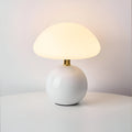 Mushora – Lampe de table inspirée du Bauhaus en forme de champignon avec 3 couleurs LED
