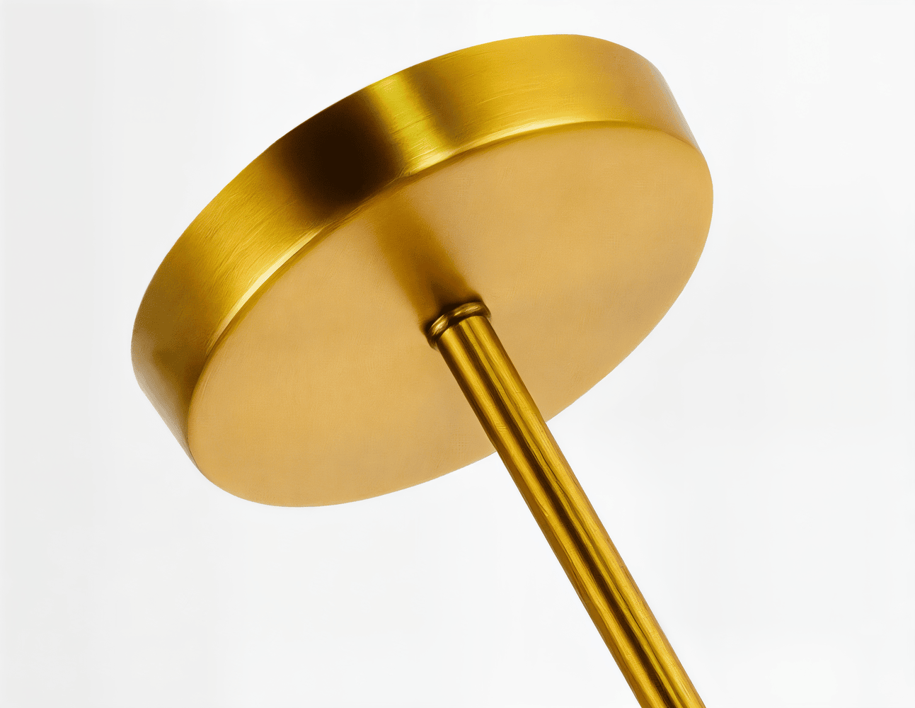 Suspension en verre coloré – design floral avec lumière LED