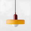 LustraGlow – Lampe Suspendue en Verre à Couleurs Ajustables