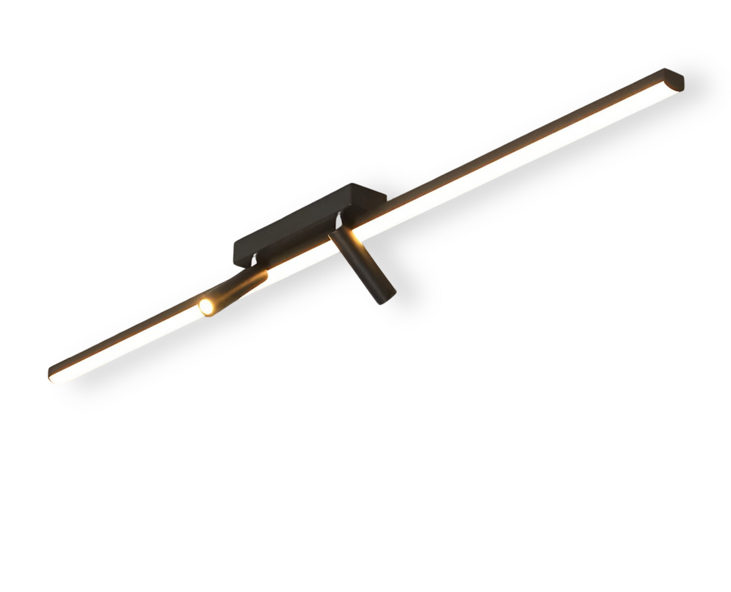 Lampe LED sur rail – spots ajustables pour un éclairage moderne