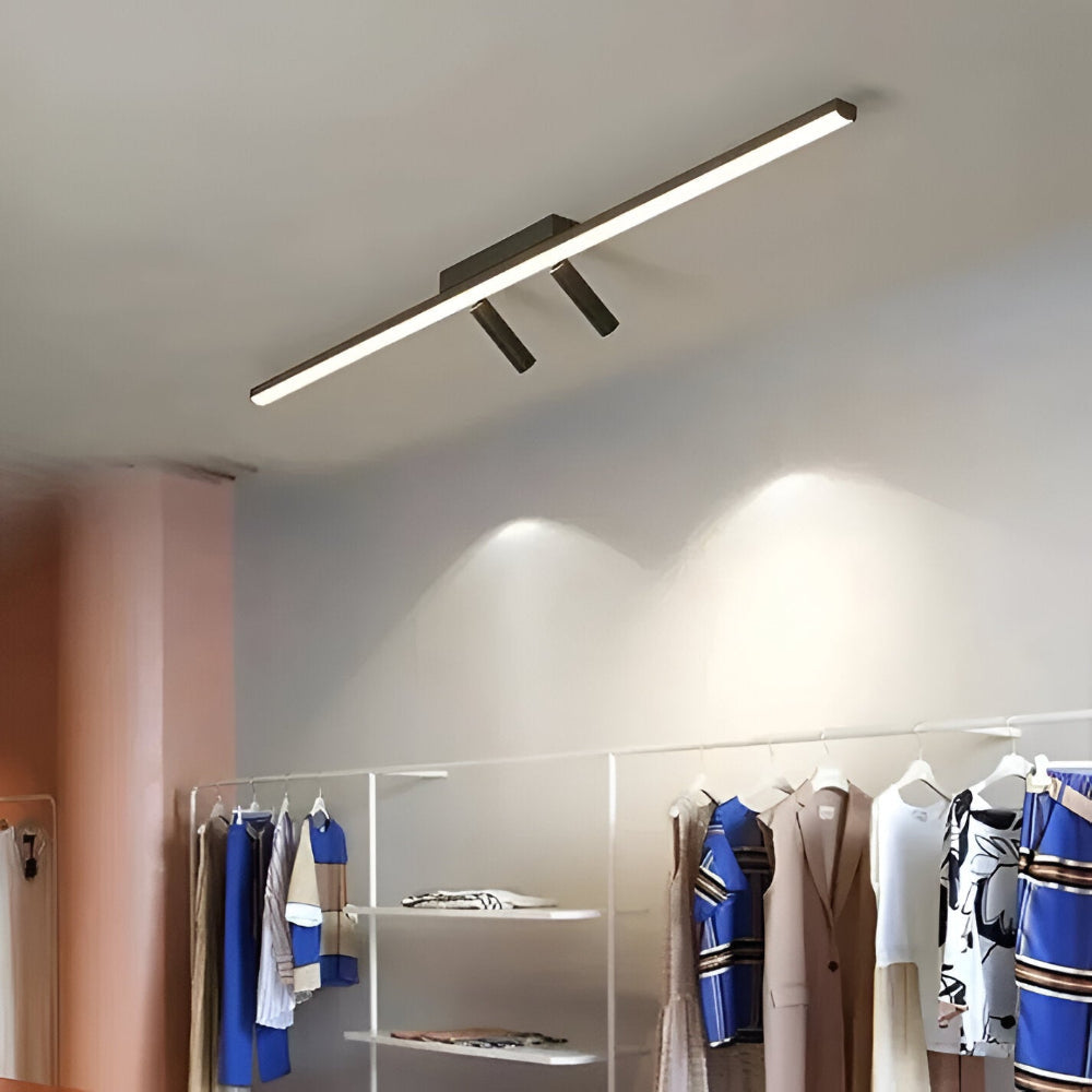 Lampe LED sur rail – spots ajustables pour un éclairage moderne