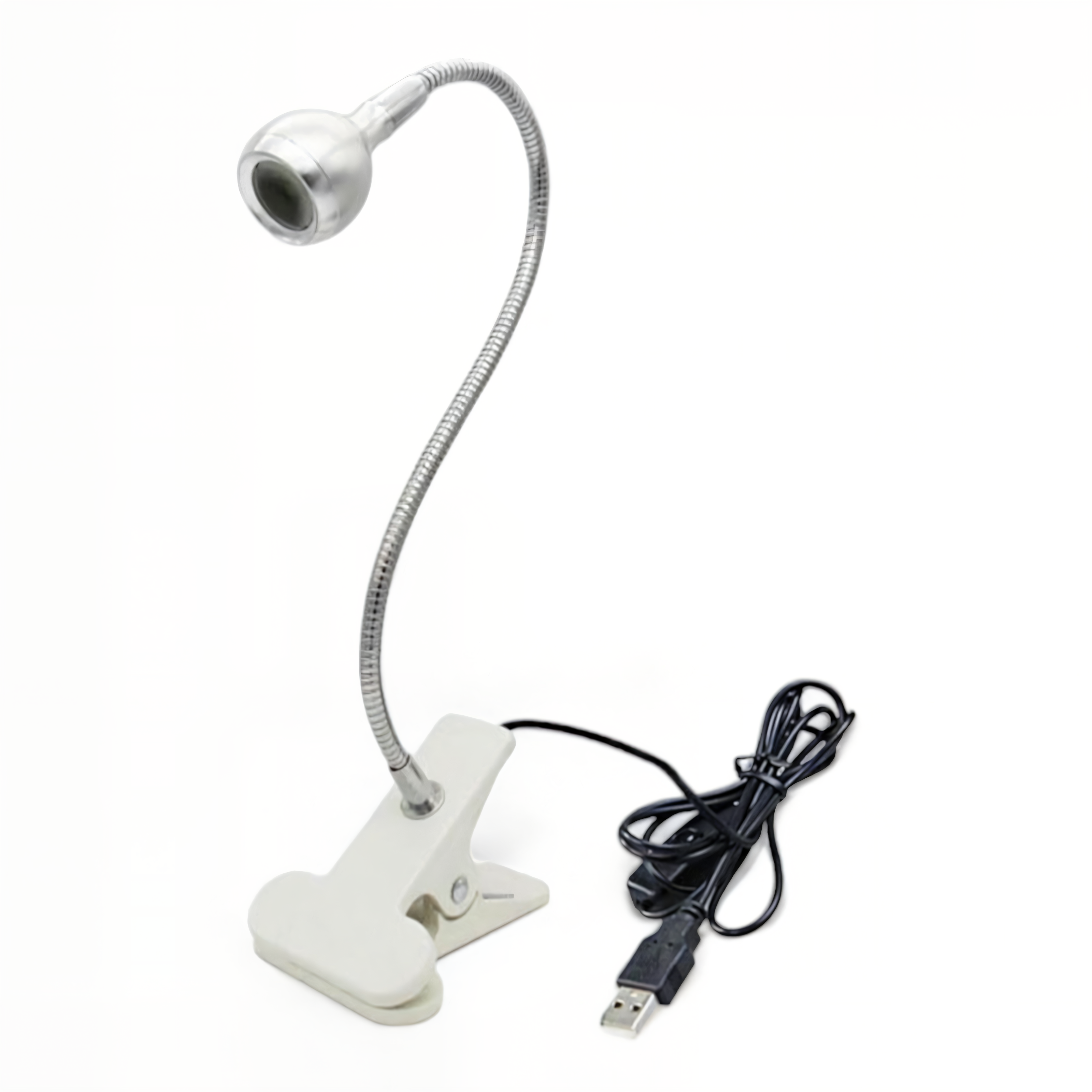 Lampe de bureau avec pince – lampe LED flexible 360° USB