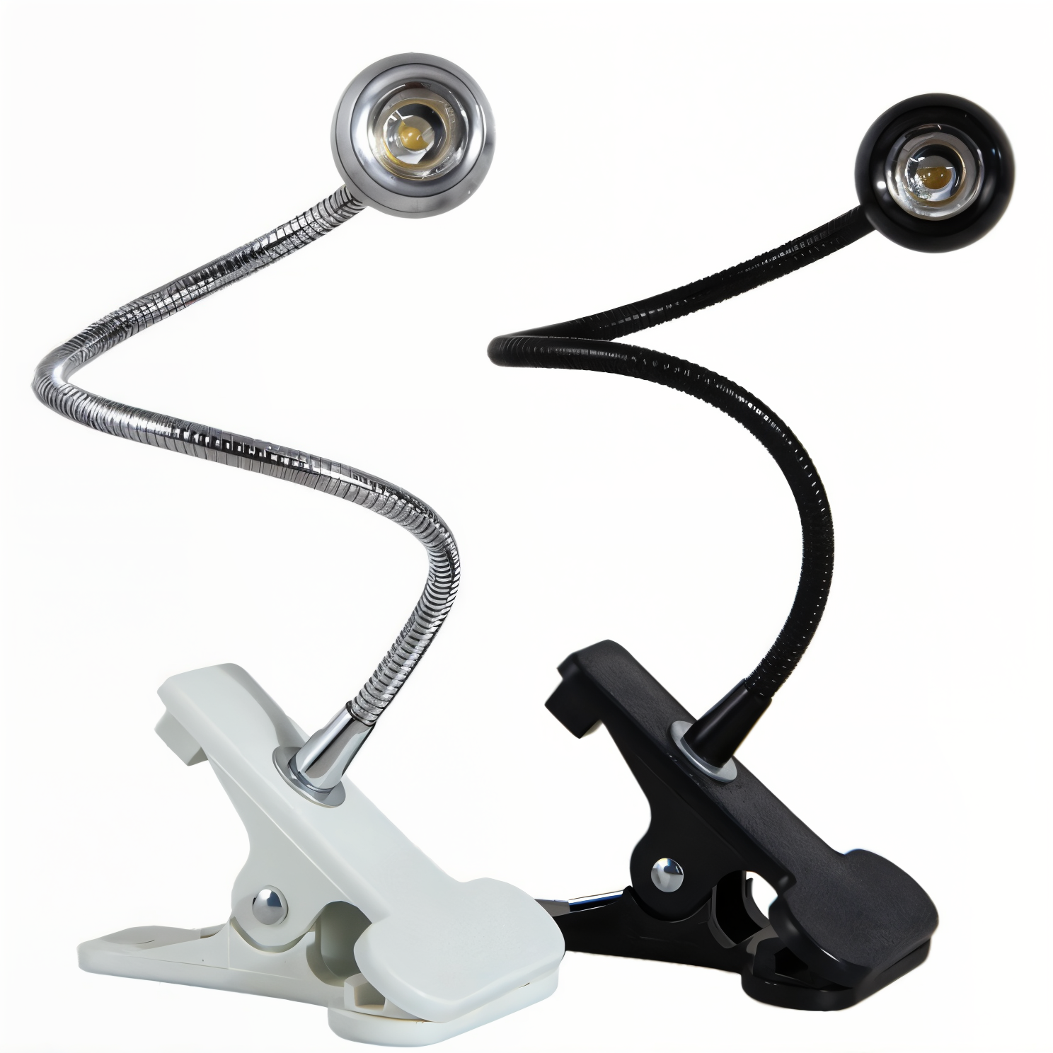 Lampe de bureau avec pince – lampe LED flexible 360° USB
