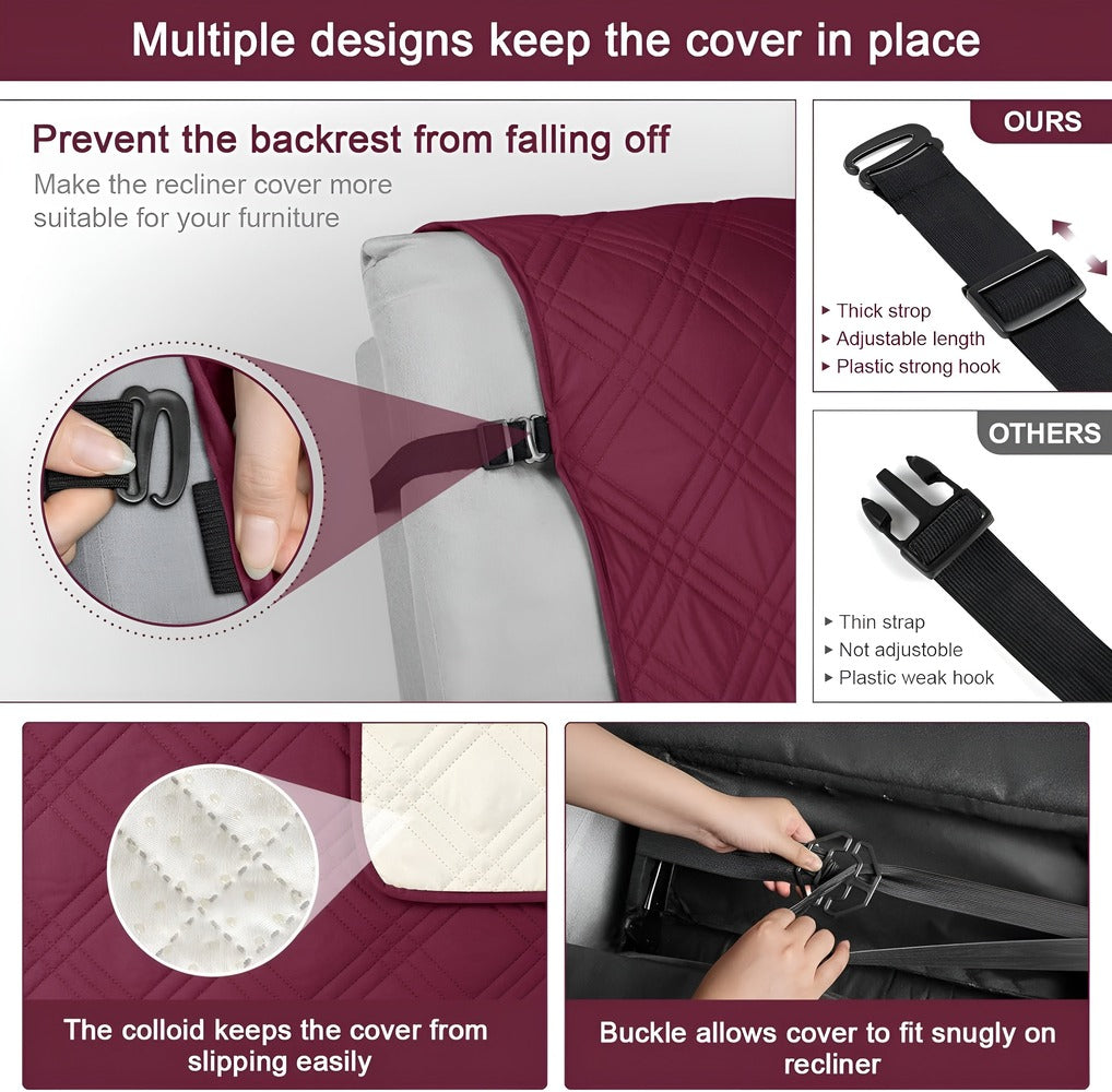 Housse de canapé antidérapante pour fauteuil – protection de meuble imperméable