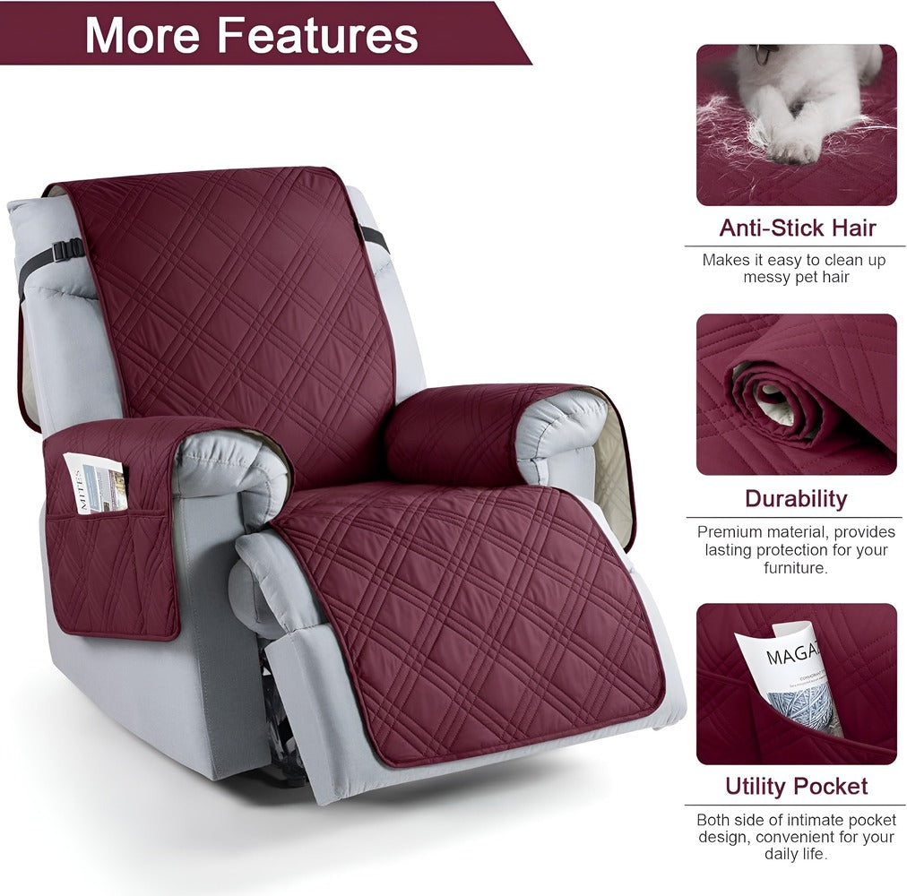 Housse de canapé antidérapante pour fauteuil – protection de meuble imperméable
