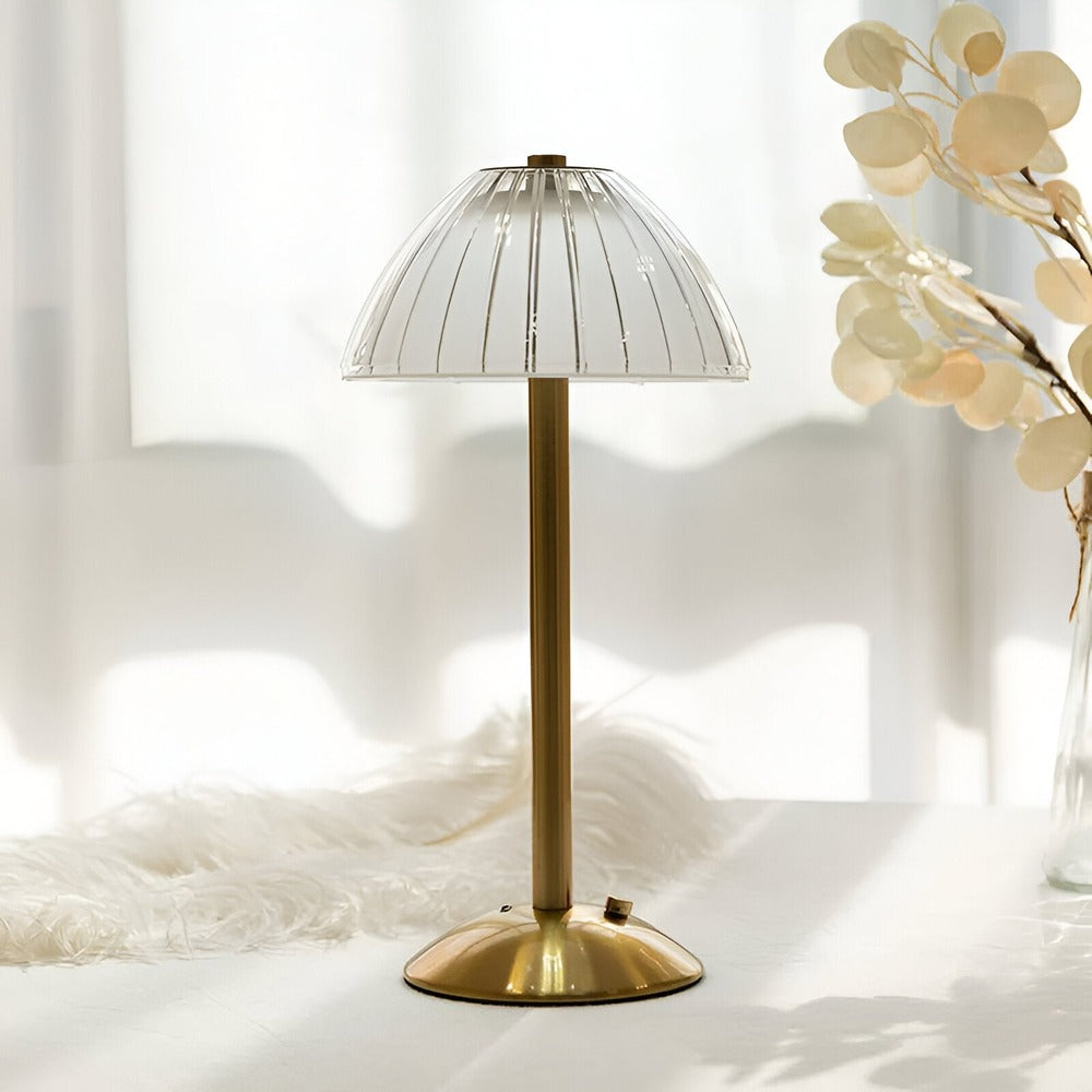 EleGlow - Lampe de Table Sans Fil Inspirée du Vintage