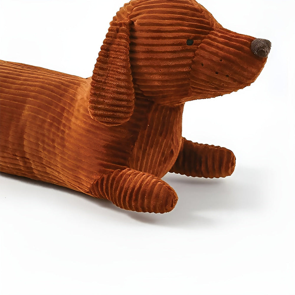 CuddlyPlush - Adorable Teckel en Coussin en Peluche