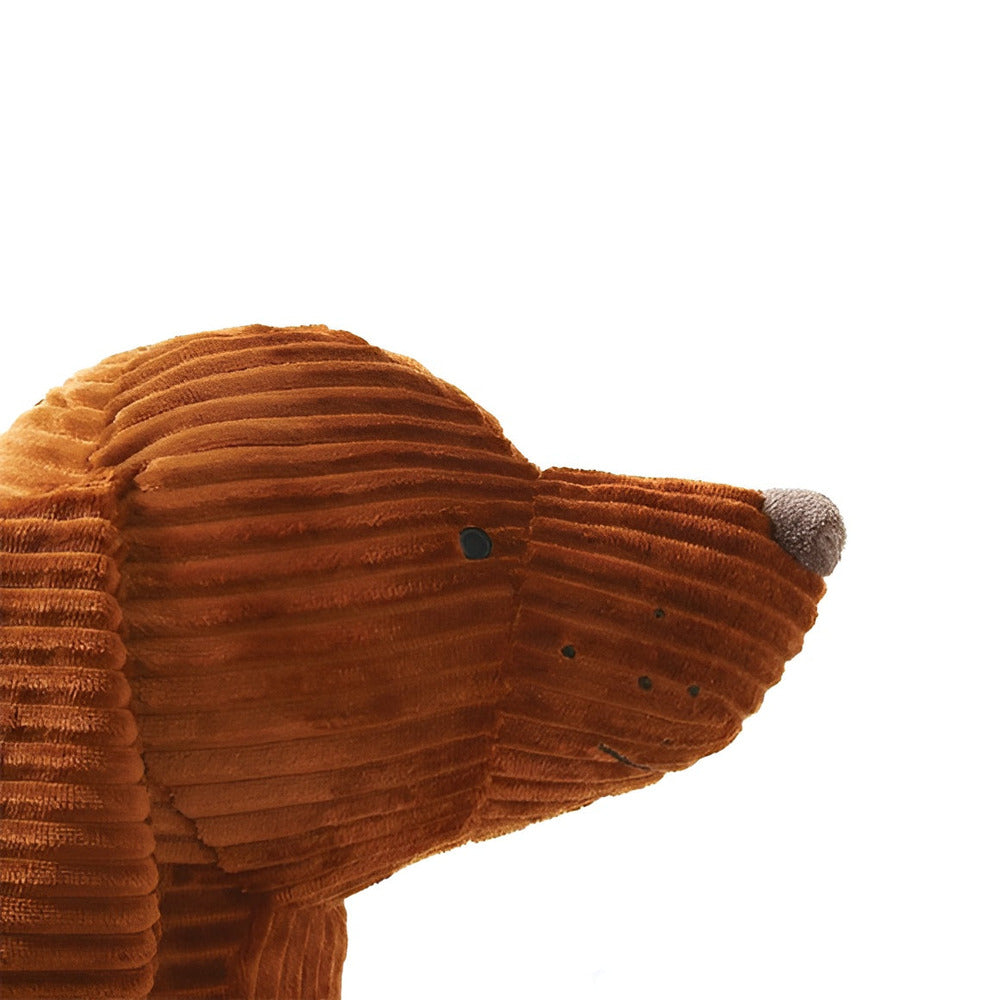 CuddlyPlush - Adorable Teckel en Coussin en Peluche