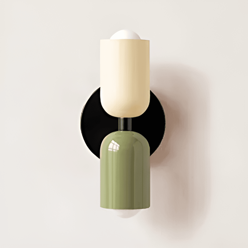 Eclipse Glow – Applique Murale Vintage Moderne avec Éclairage LED Double Face