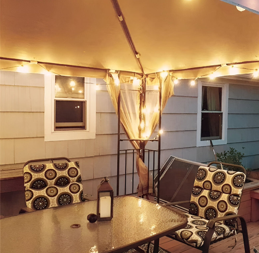 ElectriBulb Guirlande Luminaires - Éclairage Extérieur Globe G40 - IP44 & Résistant aux Chocs Éclairage de Jardin