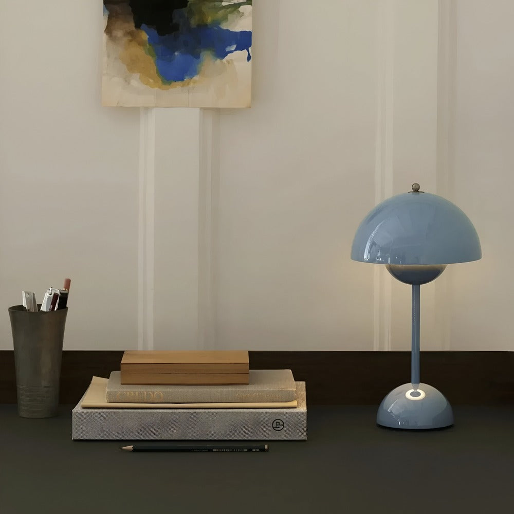 Éclat Élégant - Lampe de Table LED Moderne en Forme de Champignon
