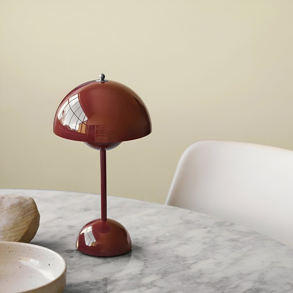 Éclat Élégant - Lampe de Table LED Moderne en Forme de Champignon