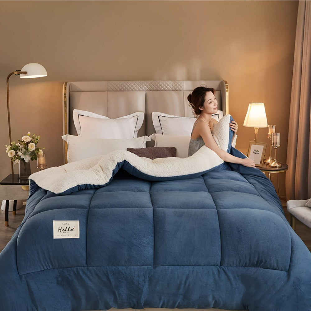 FleeceComforter - Literie Douillette pour le Luxe Ultime et le Confort dans le Lit
