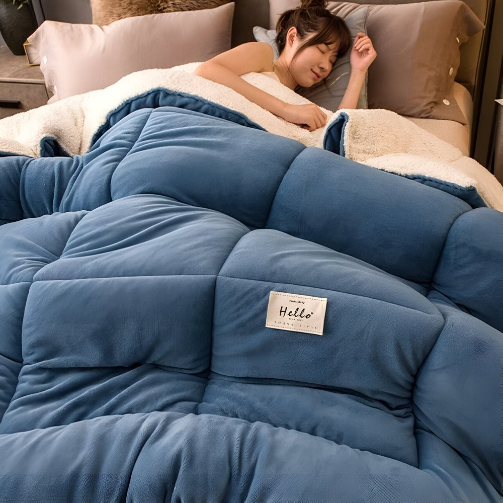 FleeceComforter - Literie Douillette pour le Luxe Ultime et le Confort dans le Lit