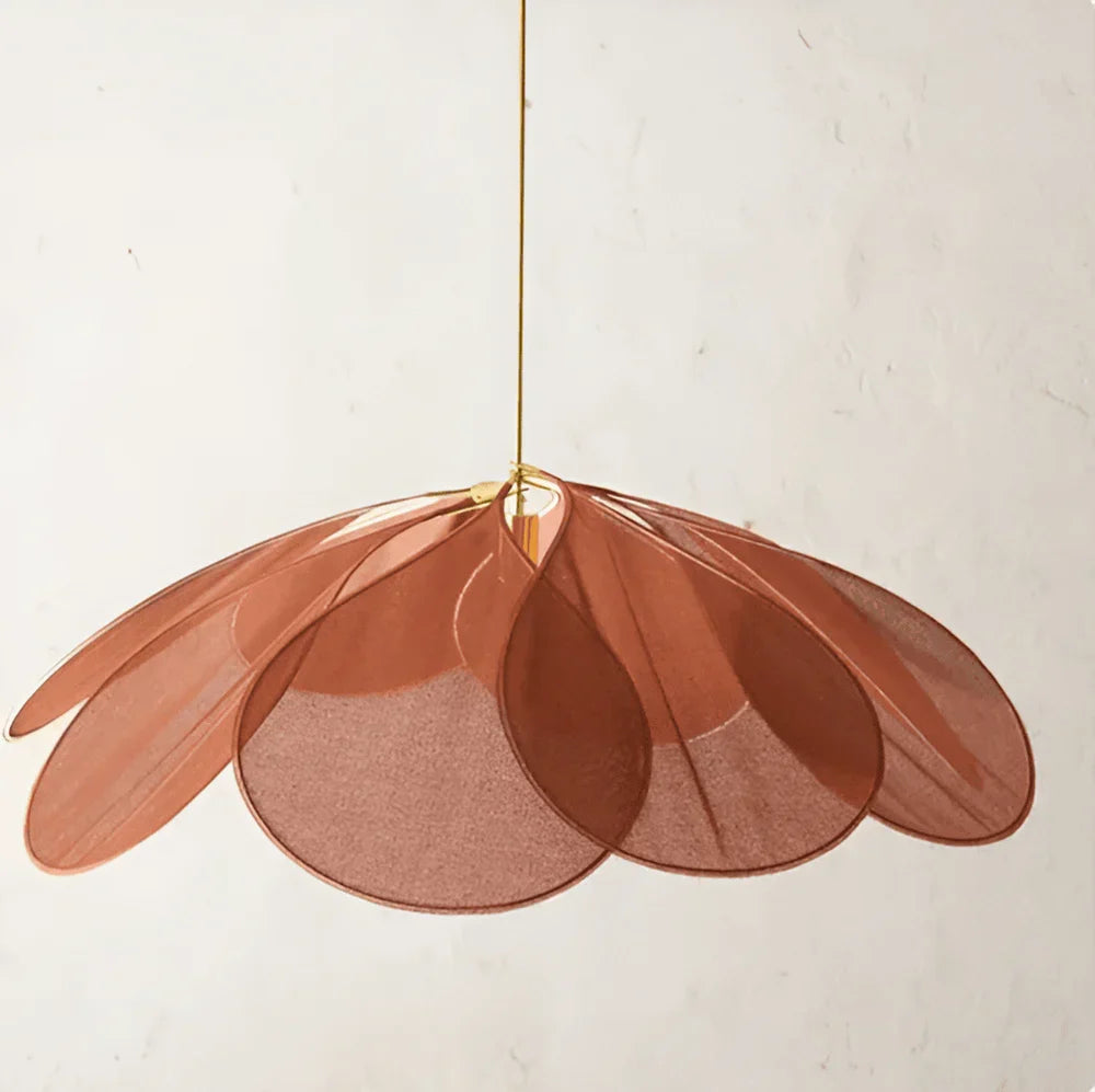 Florevia – Suspension Vintage avec Design Floral en Textile