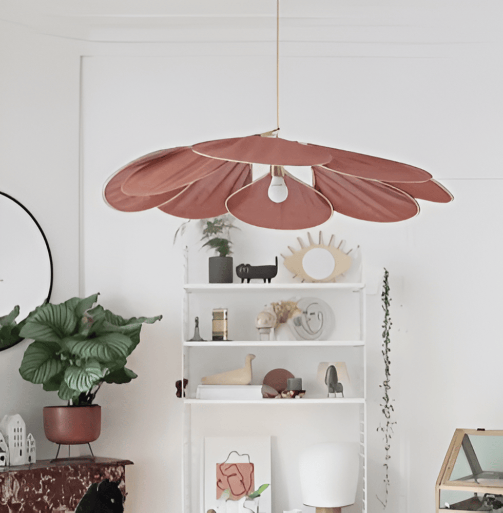Florevia – Suspension Vintage avec Design Floral en Textile
