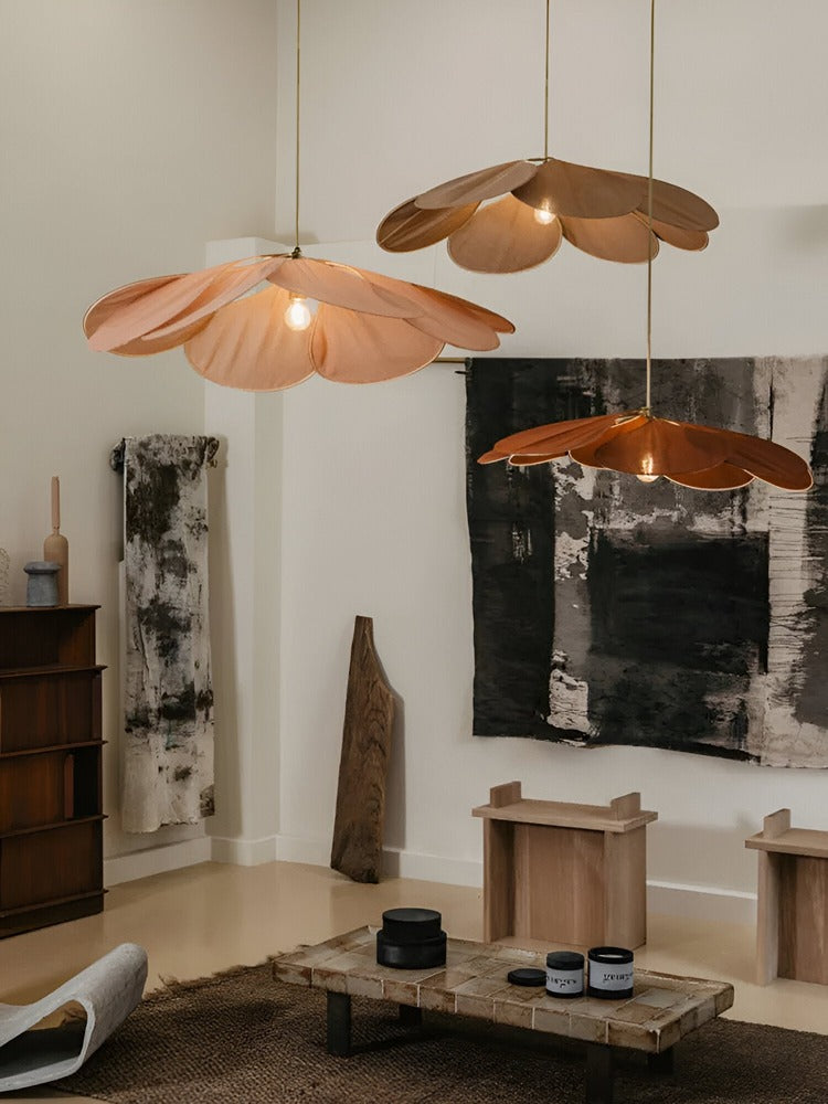 Florevia – Suspension Vintage avec Design Floral en Textile