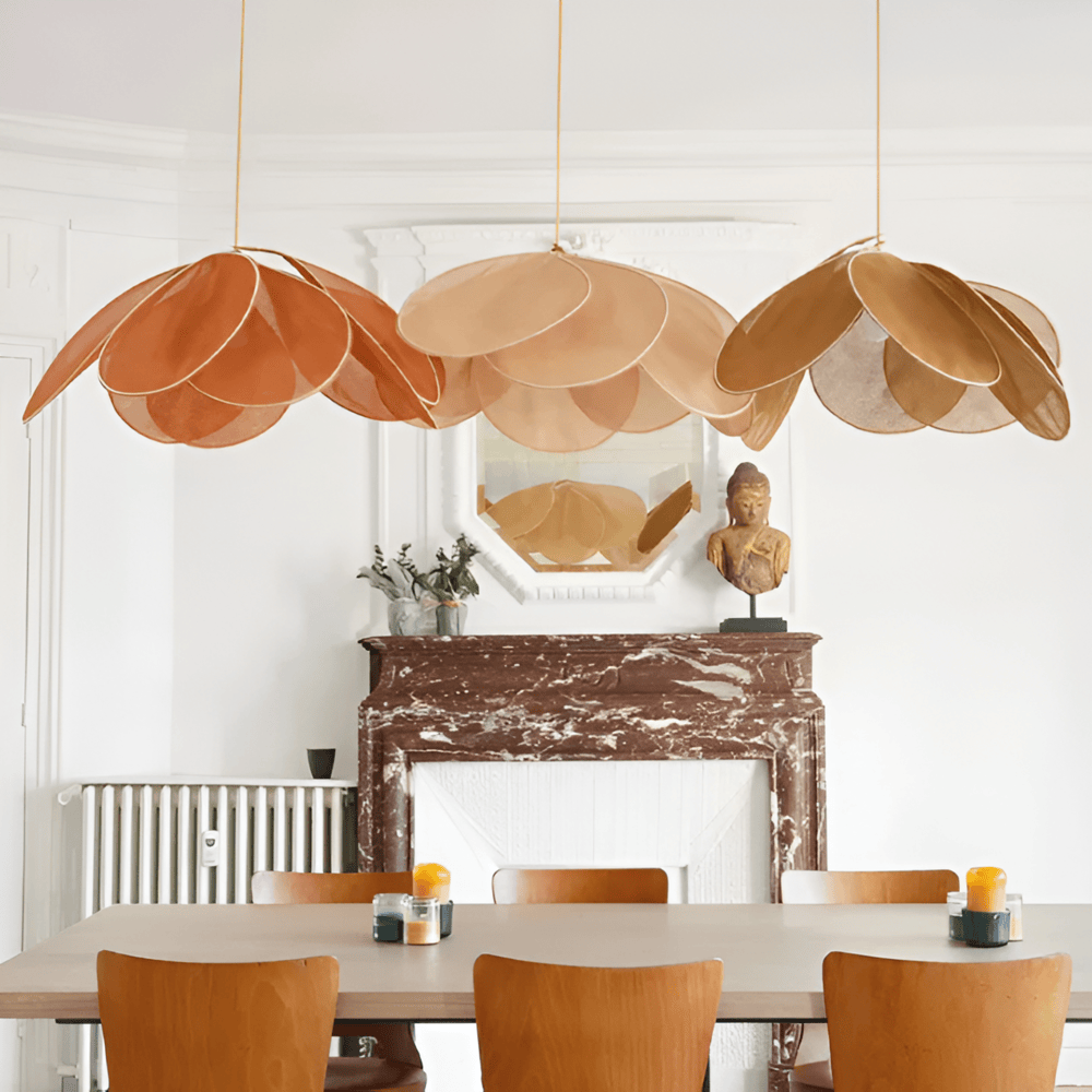 Florevia – Suspension Vintage avec Design Floral en Textile