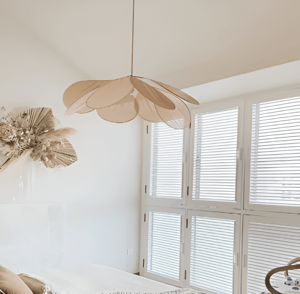 Florevia – Suspension Vintage avec Design Floral en Textile