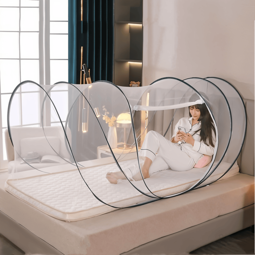 GlamNet - Tente Anti-Moustiques Circulaire Vikbart